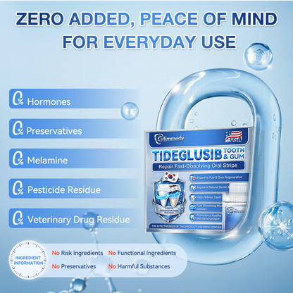 𝐺𝑙𝑖𝑚𝑚𝑒𝑟𝑙𝑦® 𝑇𝑖𝑑𝑒𝑔𝑙𝑢𝑠𝑖𝑏 𝑇𝑜𝑜𝑡ℎ & 𝐺𝑢𝑚 𝑅𝑒𝑝𝑎𝑖𝑟 𝐹𝑎𝑠𝑡-𝐷𝑖𝑠𝑠𝑜𝑙𝑣𝑖𝑛𝑔 𝑂𝑟𝑎𝑙 𝑆𝑡𝑟𝑖𝑝𝑠🦷