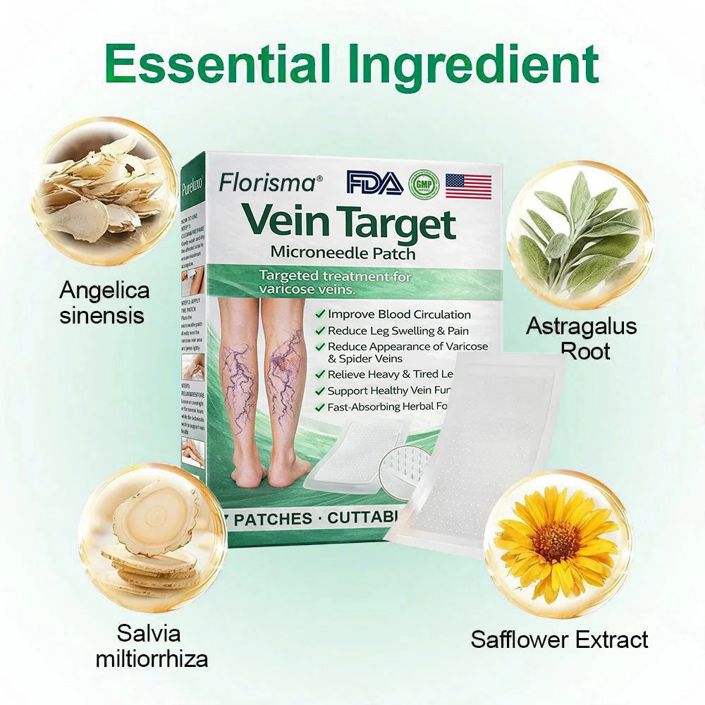 [FDA-Registered & GMP Certified]| 𝐅𝗹𝒐𝐫𝐢𝒔𝗺𝙖® 🇺🇸𝐕𝗲𝐢𝐧𝐓𝙖𝐫𝐠𝗲𝐭 𝐌𝐢𝐜𝐫𝐨𝐧𝗲𝗲𝐝𝗹𝐞 𝐏𝙖𝐭𝐜𝐡🌿Instant Relief, Long-Term Results