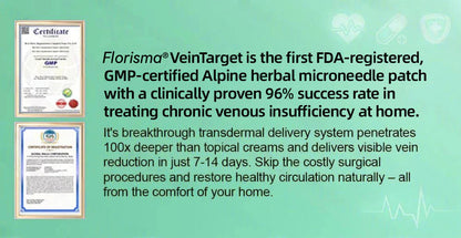 [FDA-Registered & GMP Certified]| 𝐅𝗹𝒐𝐫𝐢𝒔𝗺𝙖® 🇺🇸𝐕𝗲𝐢𝐧𝐓𝙖𝐫𝐠𝗲𝐭 𝐌𝐢𝐜𝐫𝐨𝐧𝗲𝗲𝐝𝗹𝐞 𝐏𝙖𝐭𝐜𝐡🌿Instant Relief, Long-Term Results