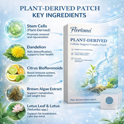 𝑶𝒇𝒇𝒊𝒄𝒊𝒂𝒍 𝑺𝒕𝒐𝒓𝒆  | 𝑭𝒍𝒐𝒓𝒊𝒔𝒎𝒂® 𝑷𝒍𝒂𝒏𝒕-𝑫𝒆𝒓𝒊𝒗𝒆𝒅 𝑪𝒆𝒍𝒍𝒖𝒍𝒂𝒓 𝑺𝒖𝒑𝒑𝒐𝒓𝒕 𝑪𝒐𝒎𝒑𝒍𝒆𝒙 𝑷𝒂𝒕𝒄𝒉（Improve lymphatic drainage and reduce body weight）